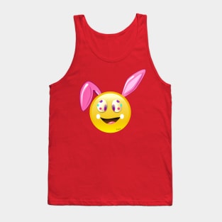 Easter Ears Emoji,bunny Shirt boys Girl Tank Top